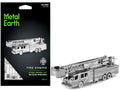 Model Kit Fire Engine "Fort Johnson Tower 6" (Moderate Difficulty) Steel Model by Metal Earth  free shipping USA