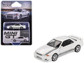 Nissan Skyline GT-R (R32) RHD (Right Hand Drive) "Veilside Combat C-I" White with Gray Stripes Limited Edition 1/64 Diecast Model Car by Mini GT  free shipping USA
