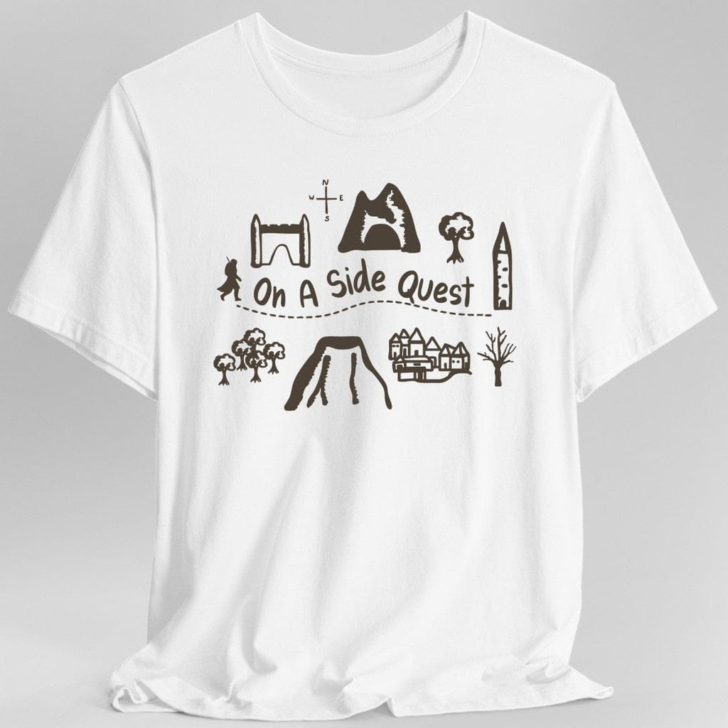 On A Side Quest Doodle T-Shirt