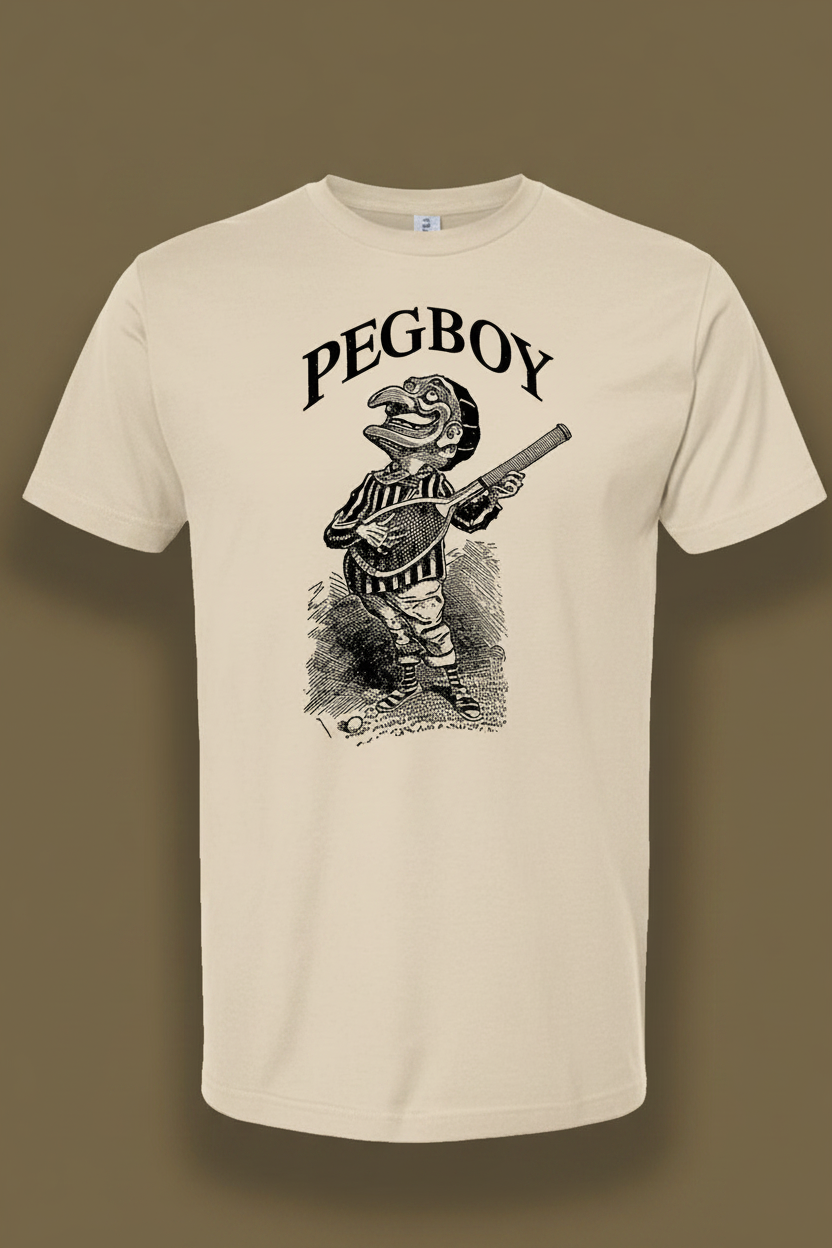 Pegboy "Strummin'" Tee Shirt