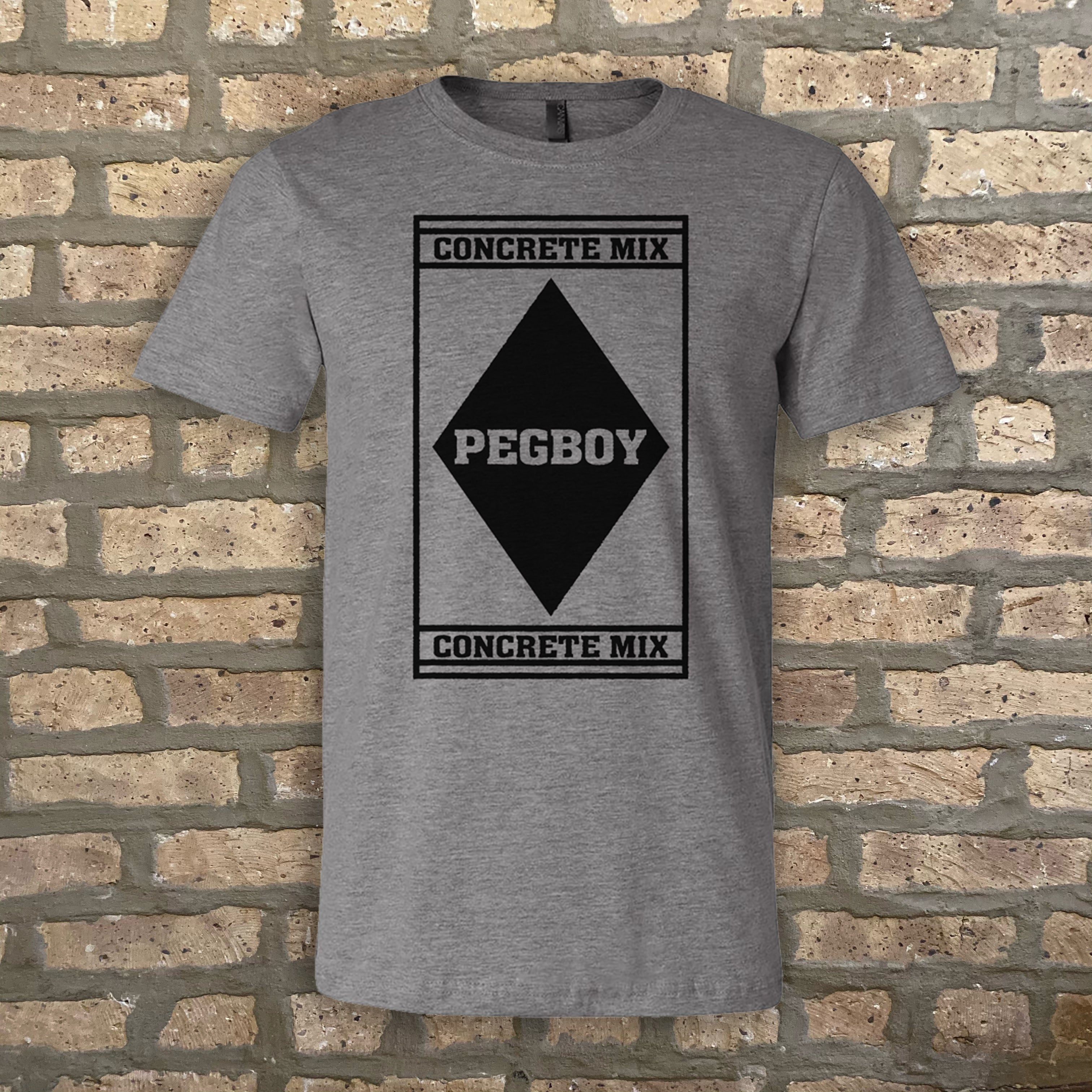 Pegboy "Concrete Mix" Tee Shirt