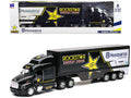 Peterbilt 387 Semi-Truck Black "Rockstar Energy Drink - Husqvarna Factory Racing" 1/32 Diecast Model by New Ray  free shipping USA