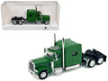 Peterbilt 389 Truck Tractor with Sleeper Cab Green 1/87 (HO) Scale Plastic Model Car by HO Logistics  free shipping USA