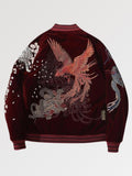 Phoenix Red Sukajan Jacket 'Yamaguchi' - Sublimation Jacket ( Recreated Edition )