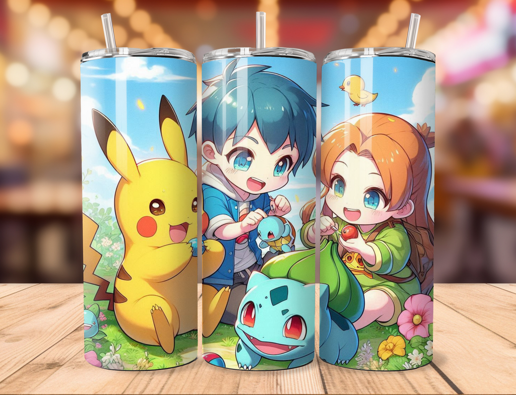 Pokemon Insipired Tumbler