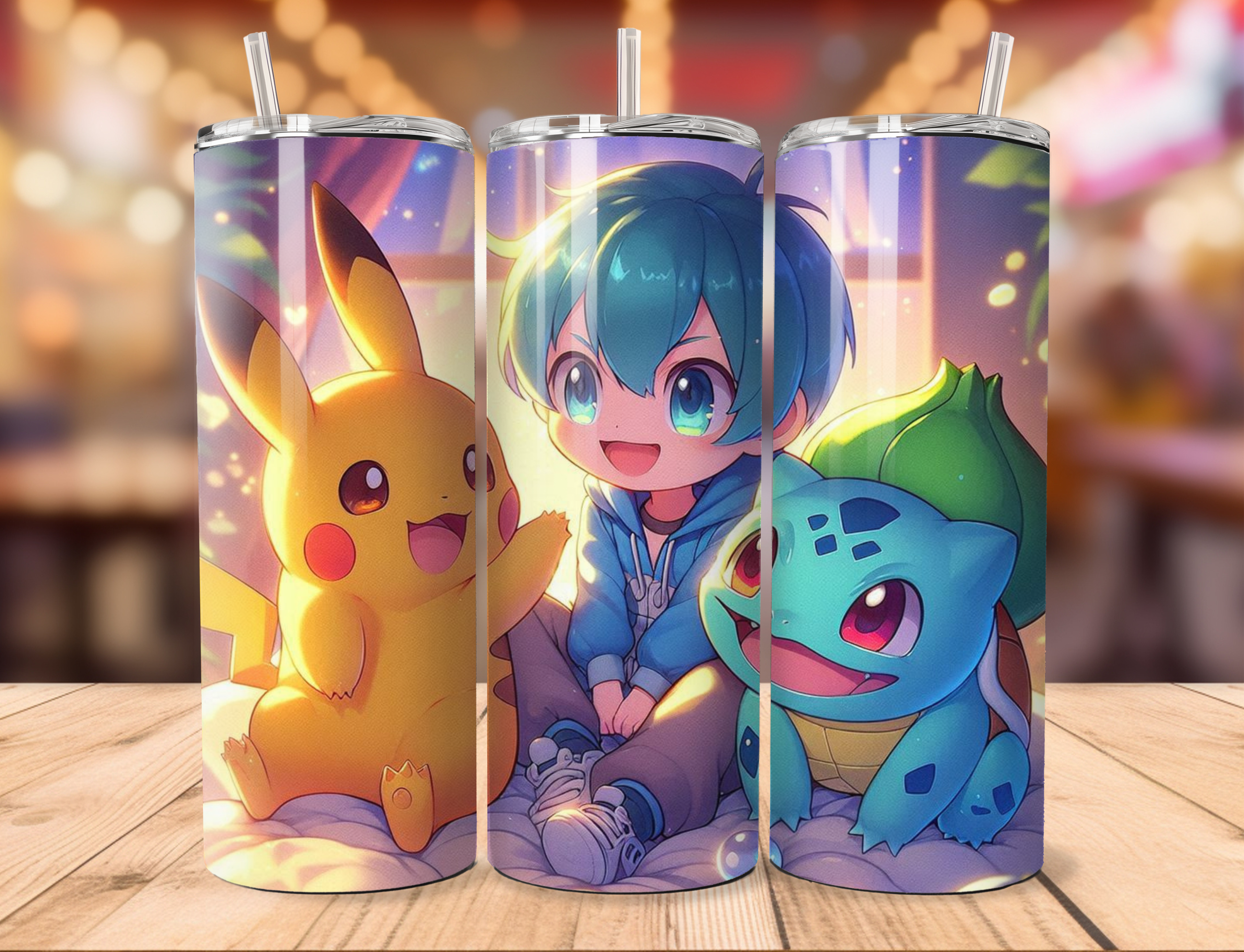 Pokemon Insipired Tumbler
