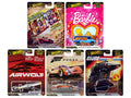 "Pop Culture 2025" 5 piece Set Q "Premium Series" Diecast Model Cars by Hot Wheels  free shipping USA