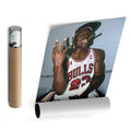 Michael Jordan Smoking Canvas – Chicago Bulls Wall Art Home Decor