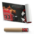Michael Jordan & Scottie Pippen Poster – Chicago Bulls Canvas Wall Art Decor