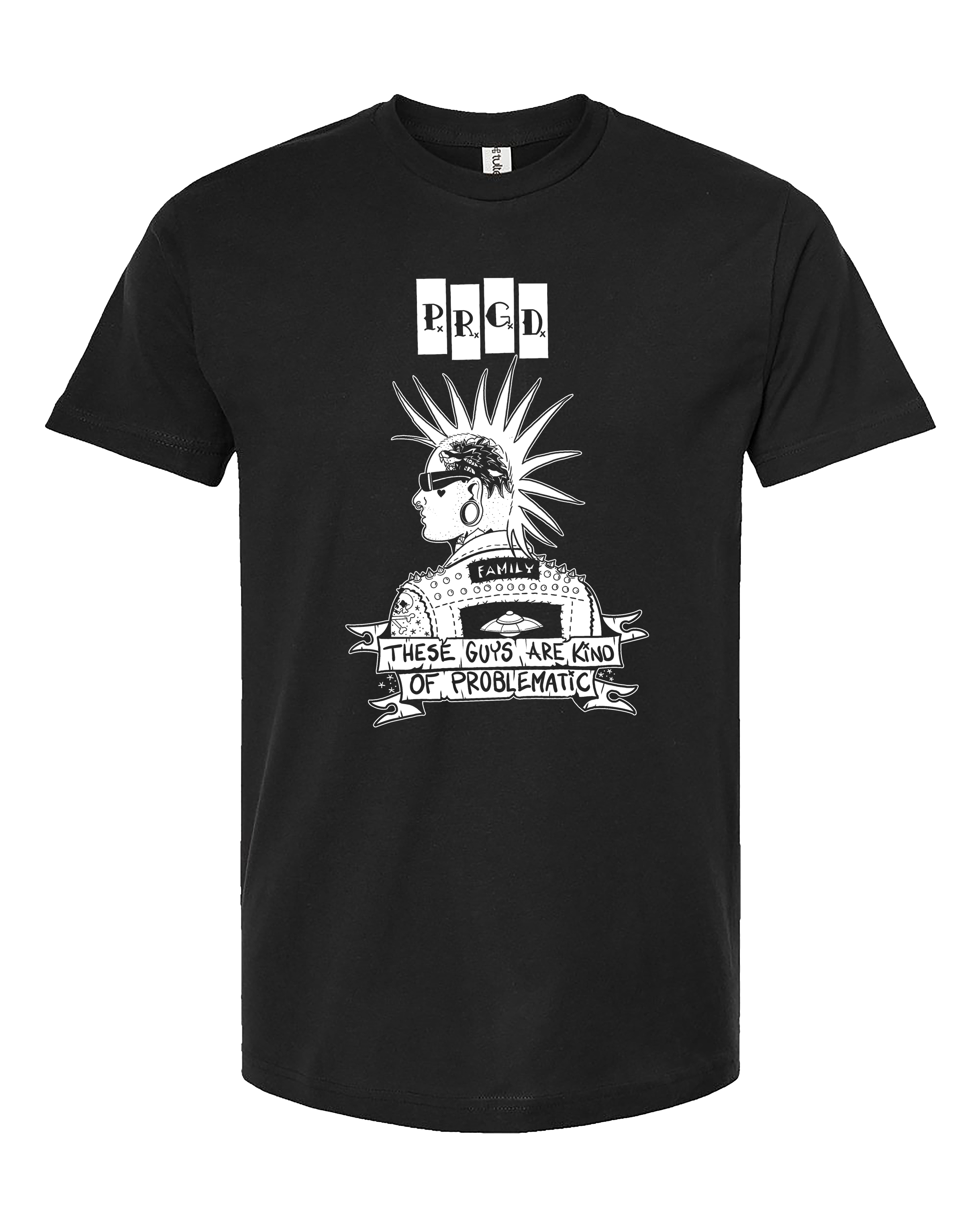 Punk Rock Girl Dad “Kind Of Problematic” Tee Shirt