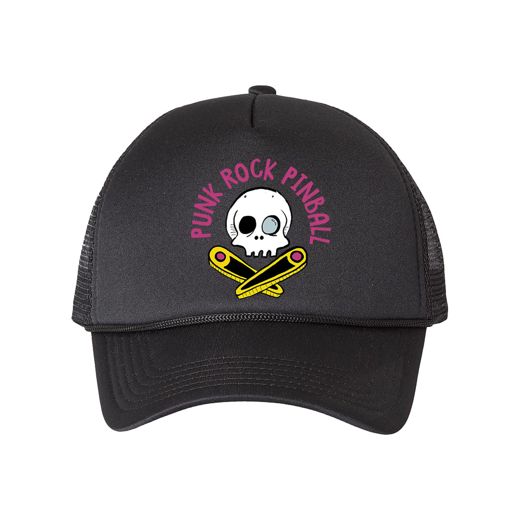 Punk Rock Pinball Trucker Hat