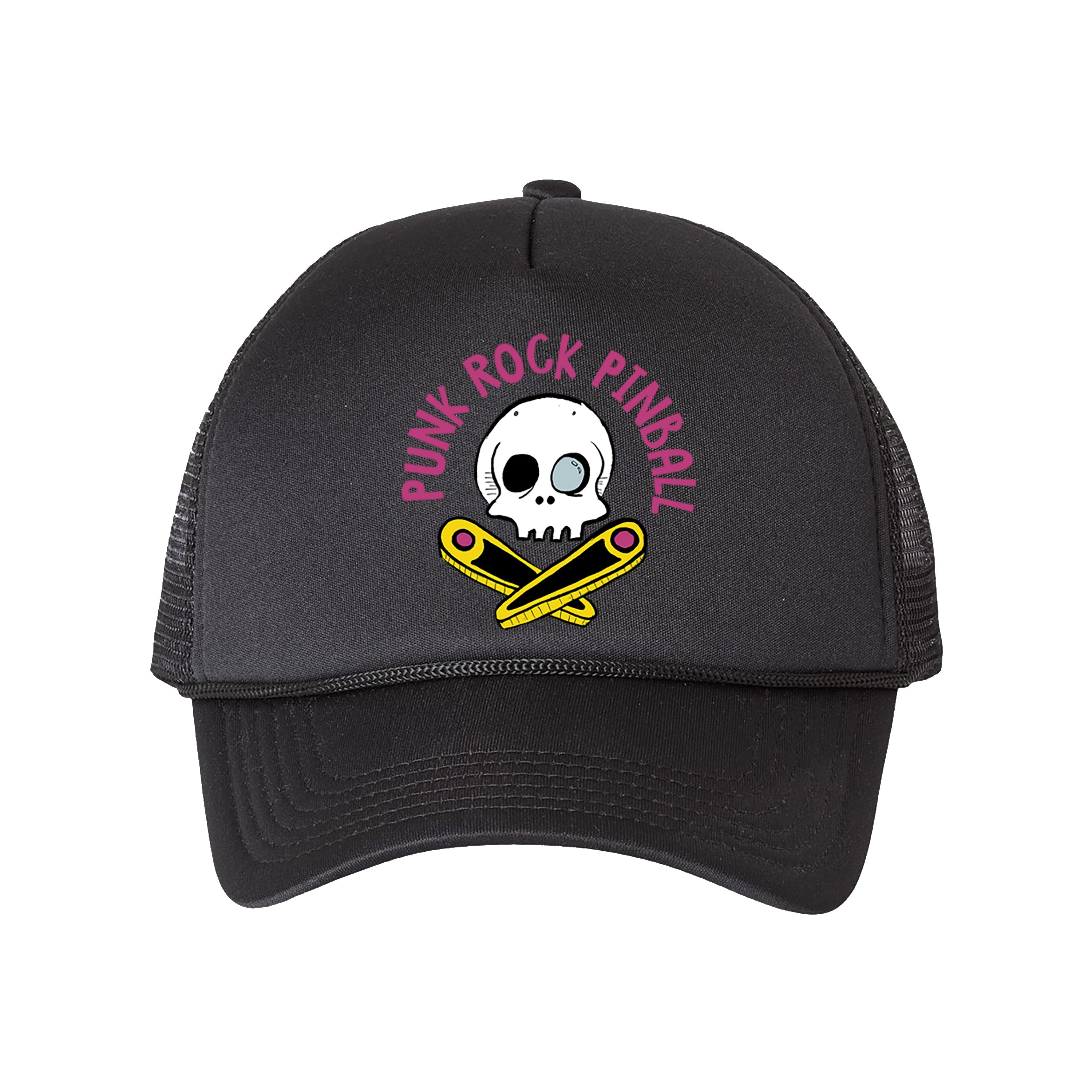 Punk Rock Pinball Trucker Hat