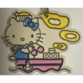 Vintage 1976–1980s Hello Kitty Sailor Boat Keychain 🎀 Taiwan ROC NOS