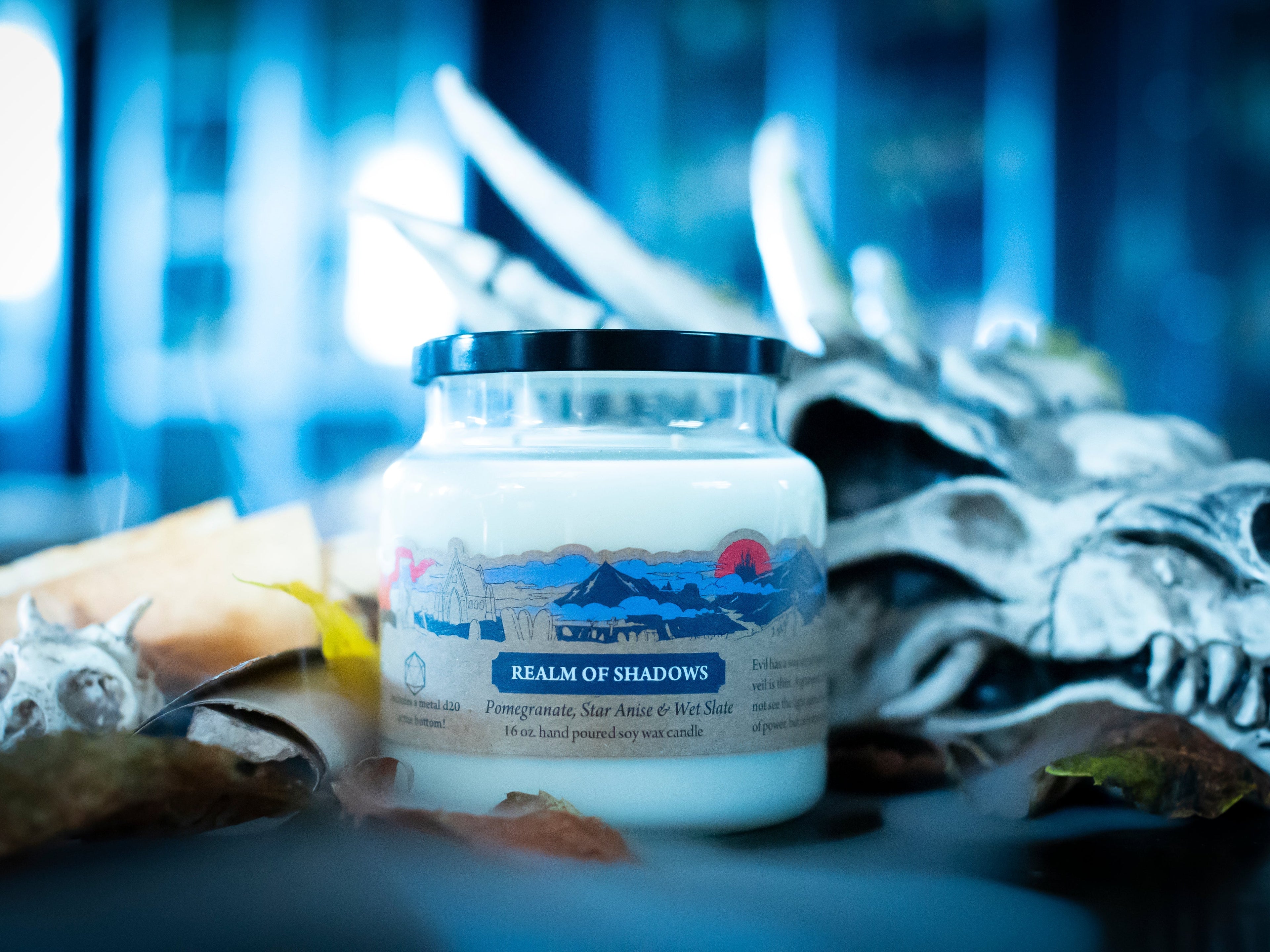 Cantrip Candles (16 oz Glass Candle)