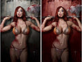 RED SONJA: EMPIRE OF THE DAMNED #1 (JAY FERGUSON EXCLUSIVE VIRGIN VARIANT A & B SET)