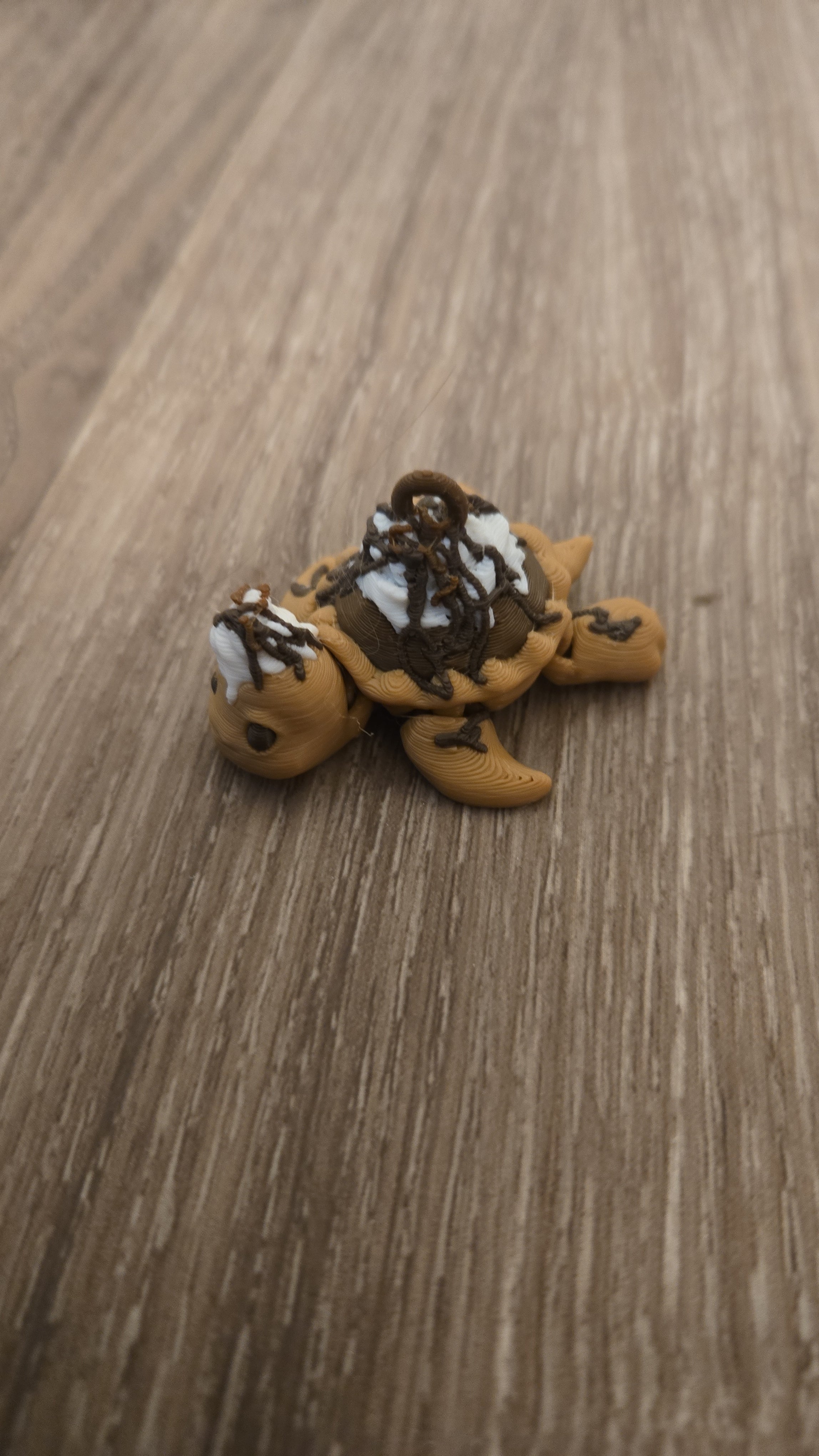 Pie Turtle Keychains