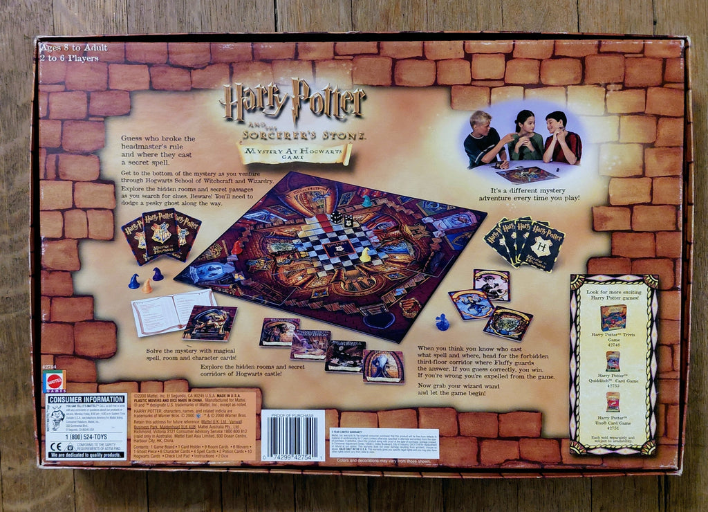 Harry Potter and the Sorcerer's Stone Mystery At Hogwarts Game