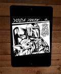 Yoda Youth Star Mandalorin Grogu Sonic Wars Parody 8x12 Metal Wall Sign