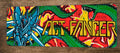 Act Fancer Arcade 4x12 Metal Wall Video Game Marquee Banner Sign