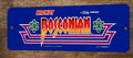 Bosconian Arcade 4x12 Metal Wall Video Game Marquee Banner Sign