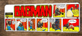 Bagman Arcade 4x12 Metal Wall Video Game Marquee Banner Sign