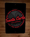 Santa Carla All The Vampires 8x12 Metal Wall Sign Lost Boys Movie Poster