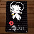 Blowing Kisses Betty Boop 8x12 Metal Wall Sign Poster