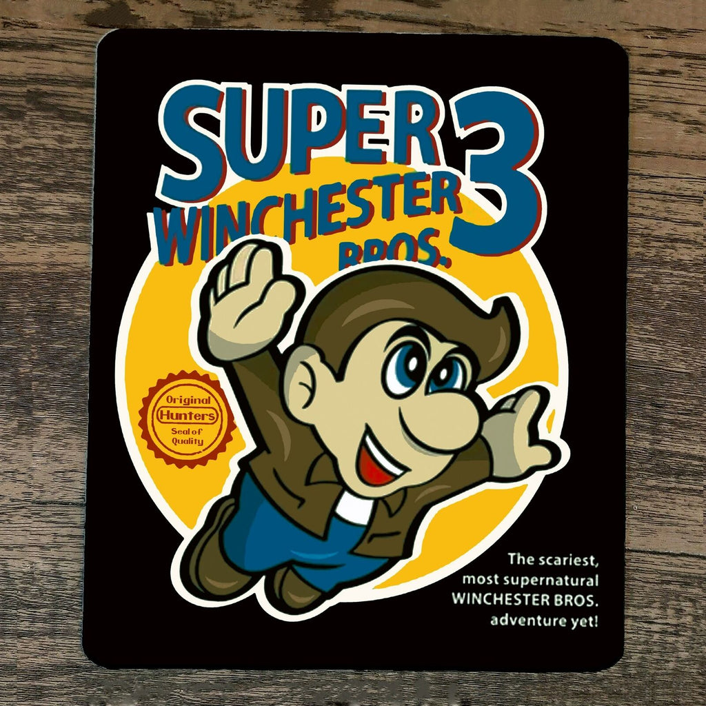 Super Winchester Bros 3 Mario Mouse Pad