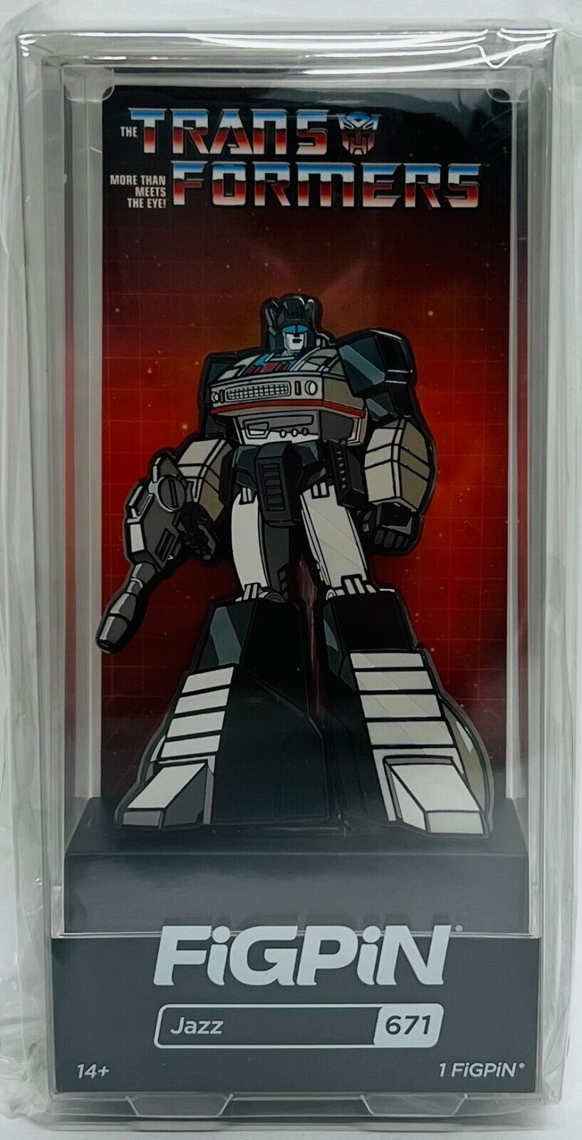 FiGPiN Transformers Jazz 671 Collectible Pin Limited Edition 3000 Exclusive