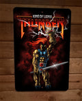 King of Lions Thunder Lion-o Thundercats 8x12 Metal Wall Sign