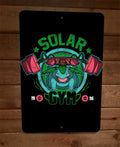 Solar Gym 8x12 Metal Wall Sign Poster Pokemon Venasuar Anime