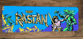 Rastan Arcade Marquee 4x12 Metal Wall Sign Banner Poster