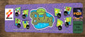 Simpsons Bowling Arcade 4x12 Metal Wall Video Game Marquee Banner Sign