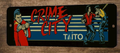 Crime City Arcade Video Game 3x12  Metal Wall Sign Marquee Banner Poster