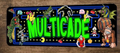 Multicade Arcade 3x12  Metal Wall Video Game Sign #1