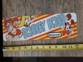 Donkey Kong Classic Arcade Marquee Banner 3x12 Metal Wall Sign