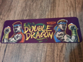 Double Dragon Classic Arcade Marquee Banner 3x12 Metal Wall Sign