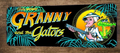 Granny and the Gators Arcade 3x12 Metal Wall Video Game Sign