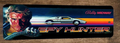 Spy Hunter Arcade Marquee 3x12 Metal Wall Sign