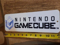 Nintendo GameCube Logo 3x12 Inch Metal Sign