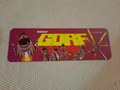 GORF Arcade Marquee 3x12 Metal Wall Sign