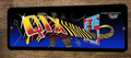 Qix Arcade 3x12 Metal Wall Video Game Marquee Banner Sign