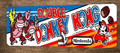 Double Donkey Kong Arcade 3x12 Inch Metal Wall Video Game Marquee Banner Sign