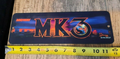 Mortal Kombat 3 Classic Arcade Marquee Banner 3x12 Metal Wall Sign