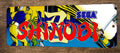 Shinobi Classic Arcade Marquee Banner 4x12 Metal Wall Sign Retro 1980s