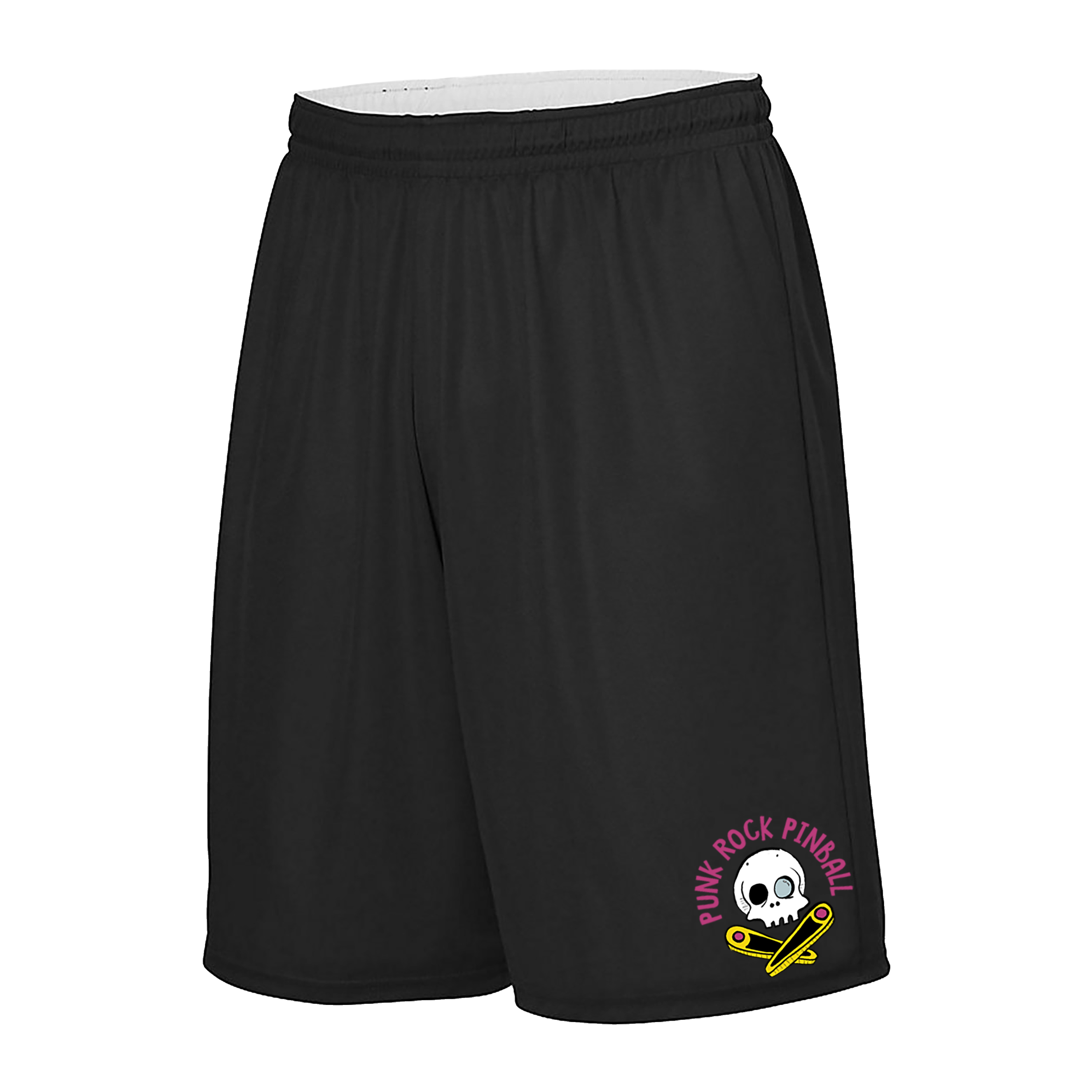 Punk Rock Pinball "LOGO" Basketball Shorts