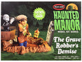 Skill 2 Model Kit Haunted Manor "The Grave Robber's Demise" Diorama Set 1/12 Scale Model by Polar Lights  free shipping USA