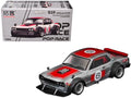 Skyline GT-R V8 Drift "Hakosuka" RHD (Right Hand Drive) #6 Silver Metallic with Red Stripes "APA XPO 2025 Exclusive" 1/64 Diecast Model Car by Pop Race  free shipping USA