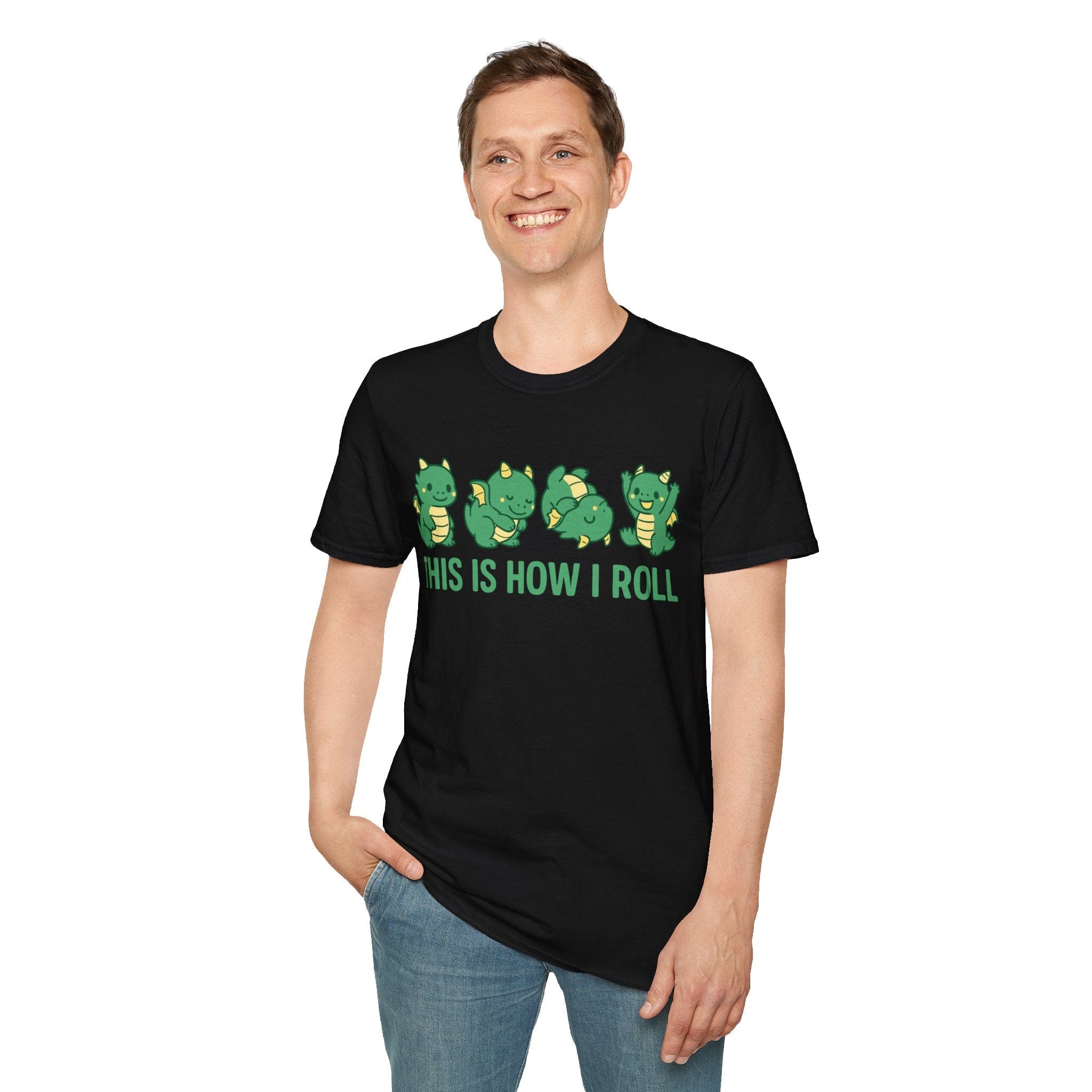 This Is How I Roll Dragon T-Shirt