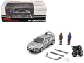 Toyota Celica GT-Four RHD (Right Hand Drive) ID Silver Metallic with 2 Figures and Accessories 1/64 Diecast Model Car by BM Creations  free shipping USA